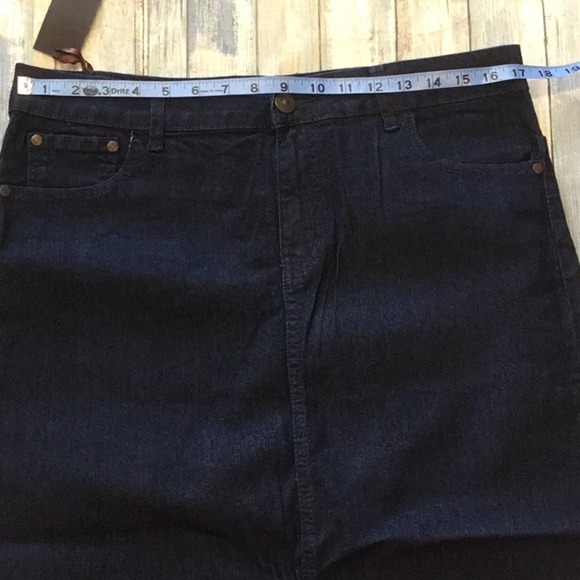 lovesweet Long Jean Skirt 10 - Picture 7 of 8